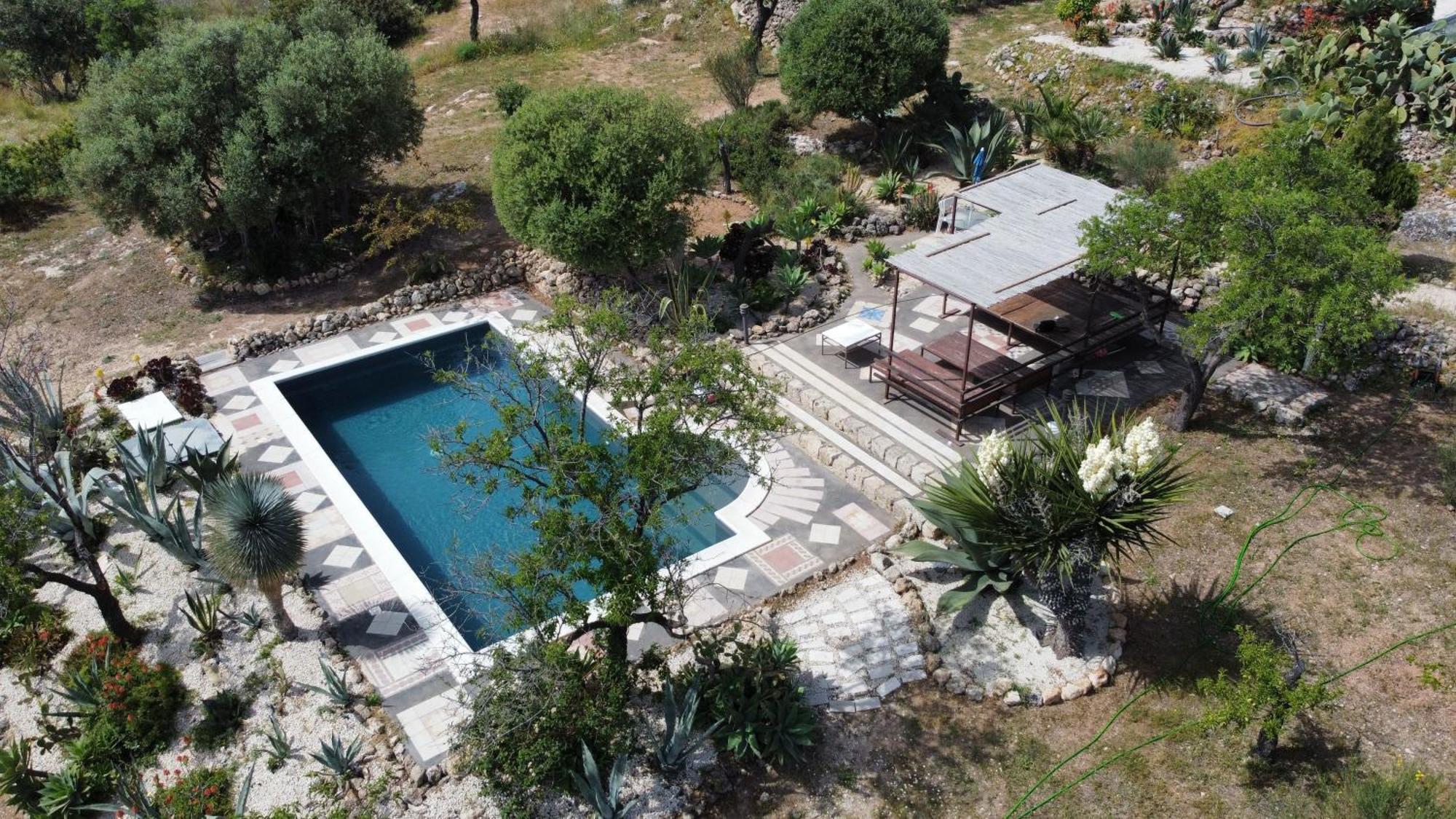 Villa La Cava Del Val Di Noto Con Piscina Privata Авола Екстер'єр фото