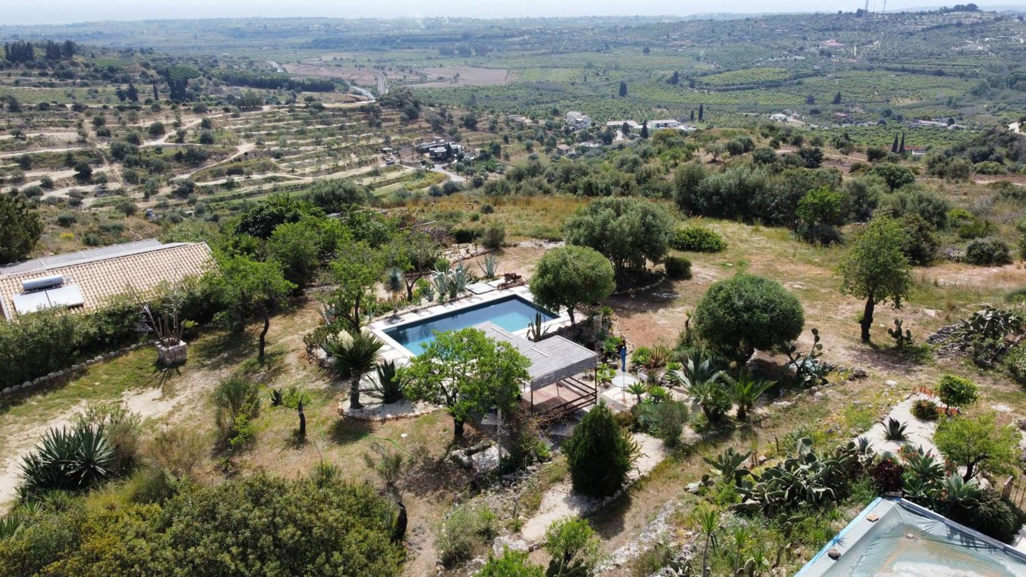 Villa La Cava Del Val Di Noto Con Piscina Privata Авола Екстер'єр фото